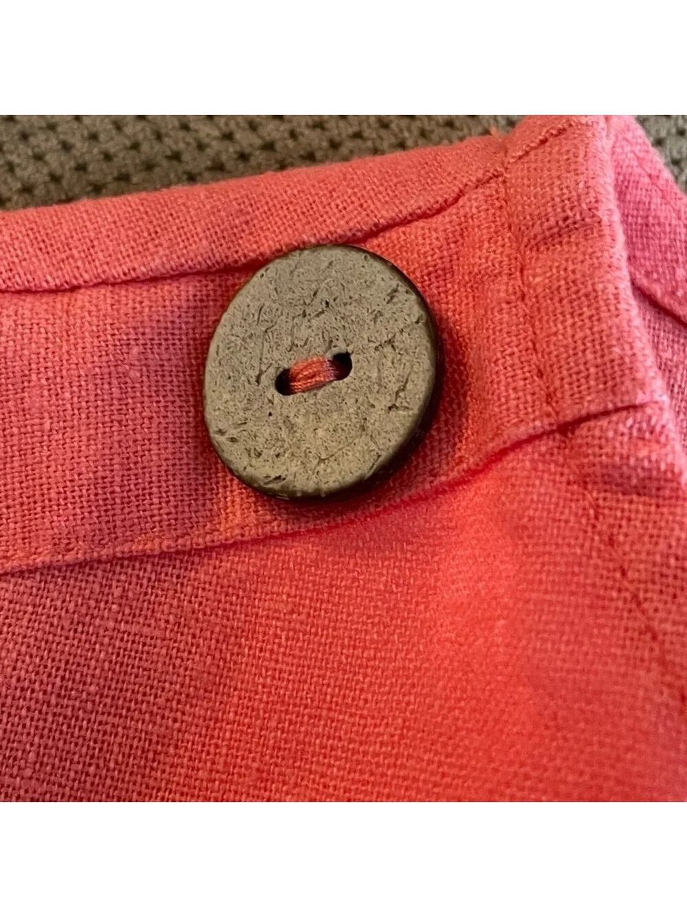 Ellen Tracy Linen ShortsleeveTop - Picture 7 of 8